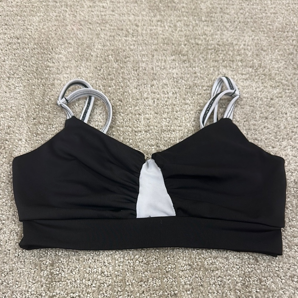 Sokali Black and White girls dance top
